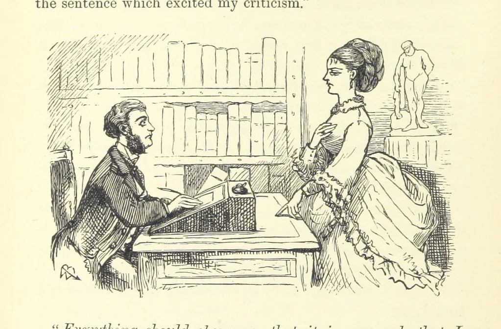 An illustration from The Dove's Nest and other tales. By J. Hatton, R. Jefferies, H. S. Clarke, etc, 1886, leaf 38