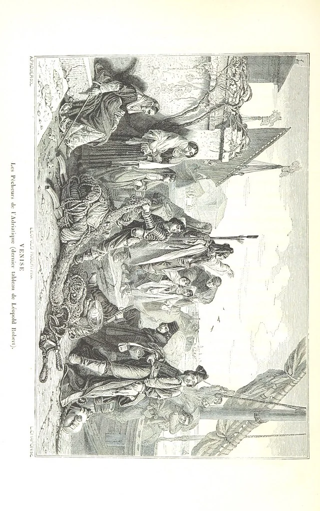 An illustration from Amsterdam et Venise. Ouvrage enrichi de sept eauxfortes par MM. L. Flameng et Gaucherel, et de cent vingt-quatre gravures sur bois, 1876, leaf 112