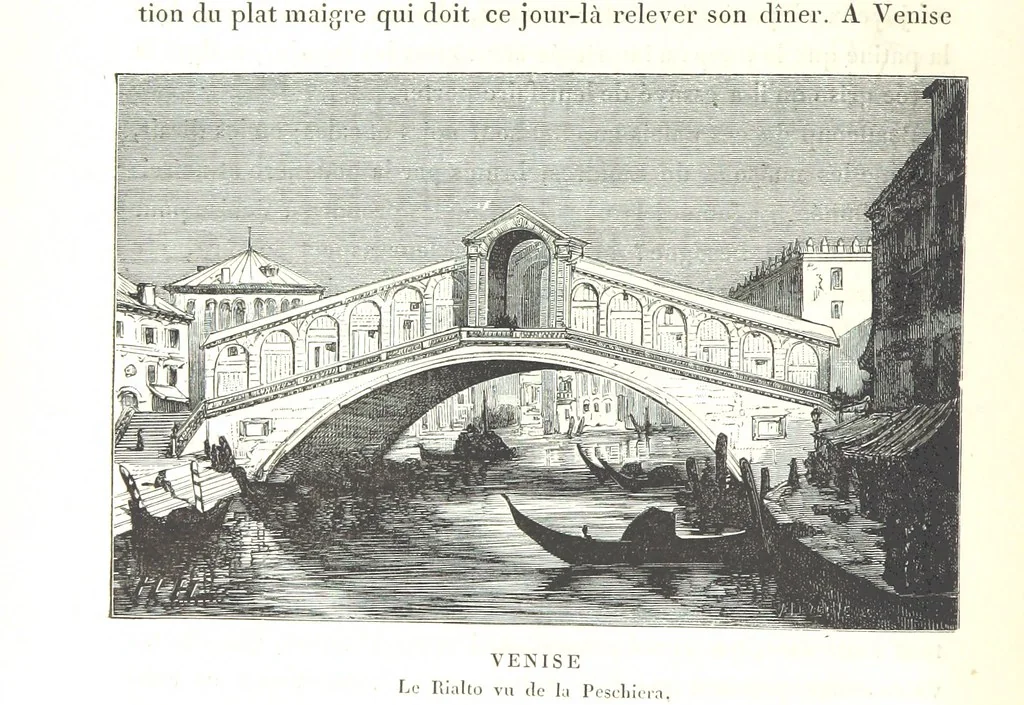 An illustration from Amsterdam et Venise. Ouvrage enrichi de sept eauxfortes par MM. L. Flameng et Gaucherel, et de cent vingt-quatre gravures sur bois, 1876, leaf 128