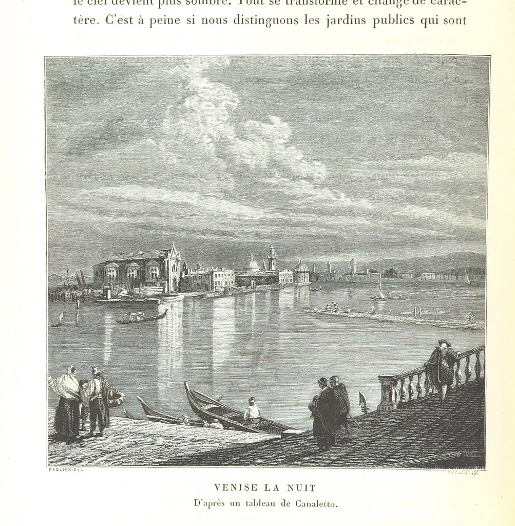 An illustration from Amsterdam et Venise. Ouvrage enrichi de sept eauxfortes par MM. L. Flameng et Gaucherel, et de cent vingt-quatre gravures sur bois, 1876, leaf 184