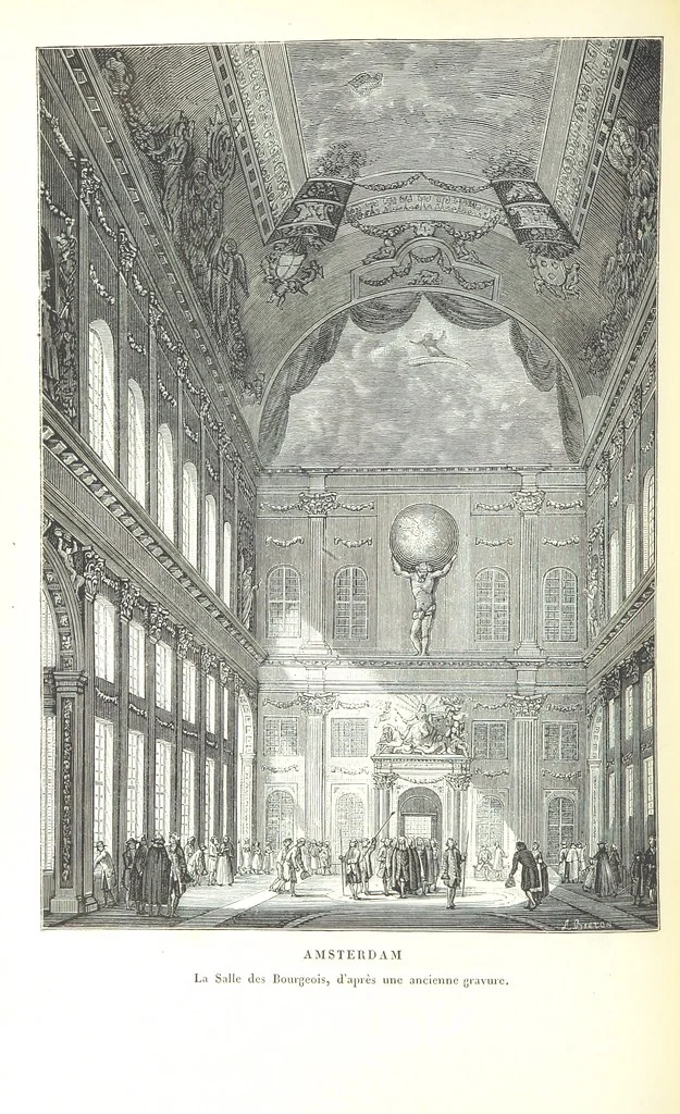 An illustration from Amsterdam et Venise. Ouvrage enrichi de sept eauxfortes par MM. L. Flameng et Gaucherel, et de cent vingt-quatre gravures sur bois, 1876, leaf 192