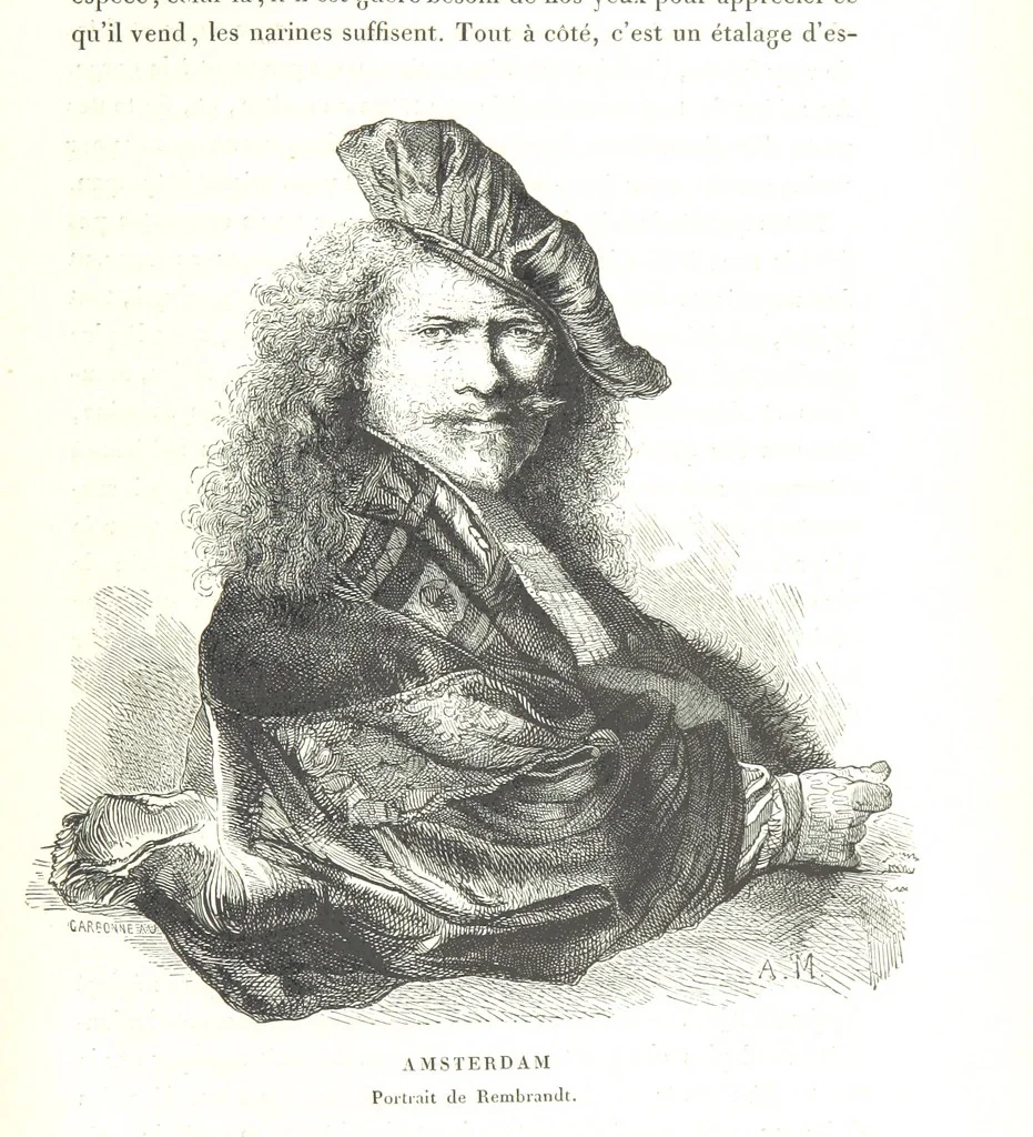 An illustration from Amsterdam et Venise. Ouvrage enrichi de sept eauxfortes par MM. L. Flameng et Gaucherel, et de cent vingt-quatre gravures sur bois, 1876, leaf 235