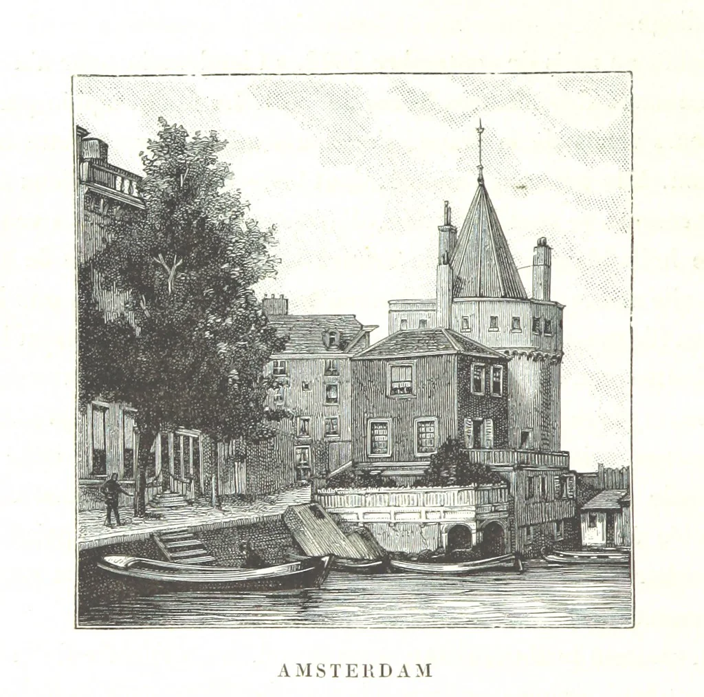 An illustration from Amsterdam et Venise. Ouvrage enrichi de sept eauxfortes par MM. L. Flameng et Gaucherel, et de cent vingt-quatre gravures sur bois, 1876, leaf 288