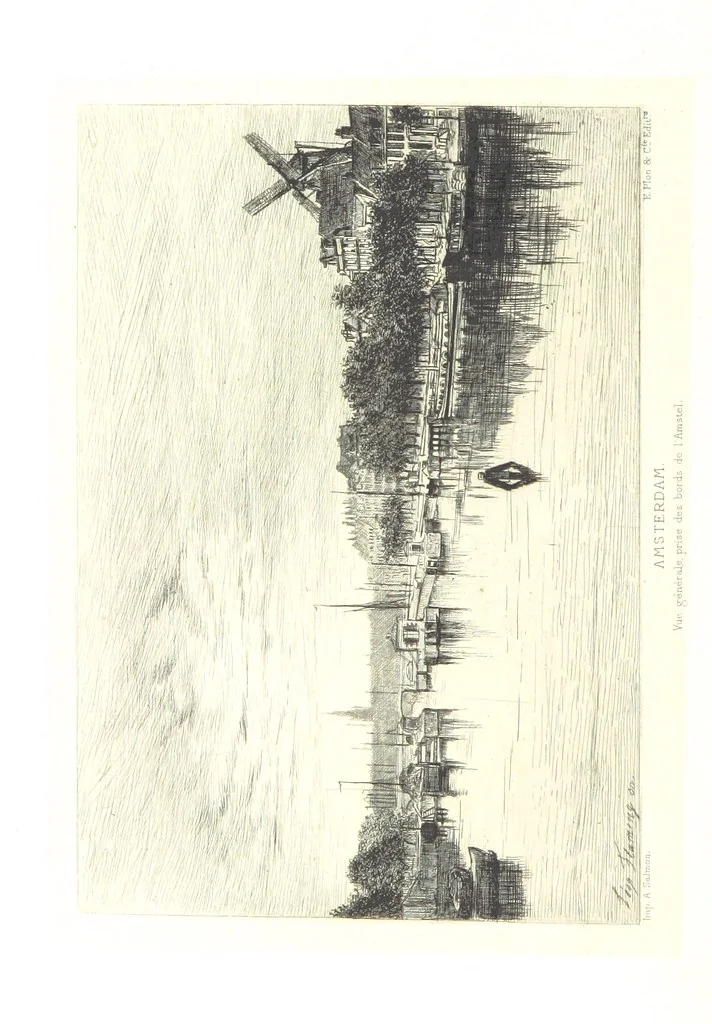 An illustration from Amsterdam et Venise. Ouvrage enrichi de sept eauxfortes par MM. L. Flameng et Gaucherel, et de cent vingt-quatre gravures sur bois, 1876, leaf 306