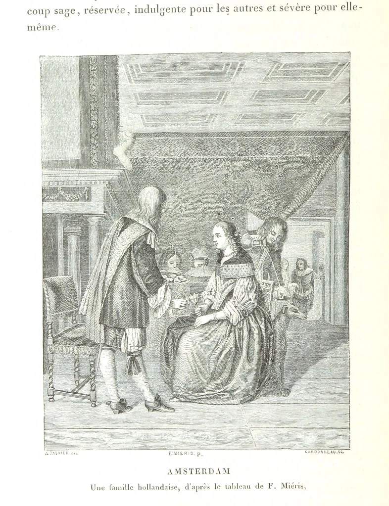 An illustration from Amsterdam et Venise. Ouvrage enrichi de sept eauxfortes par MM. L. Flameng et Gaucherel, et de cent vingt-quatre gravures sur bois, 1876, leaf 314
