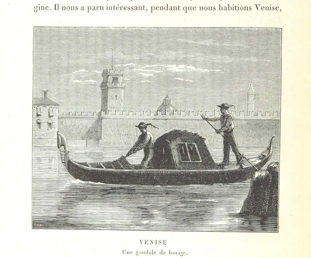 An illustration from Amsterdam et Venise. Ouvrage enrichi de sept eauxfortes par MM. L. Flameng et Gaucherel, et de cent vingt-quatre gravures sur bois, 1876, leaf 330