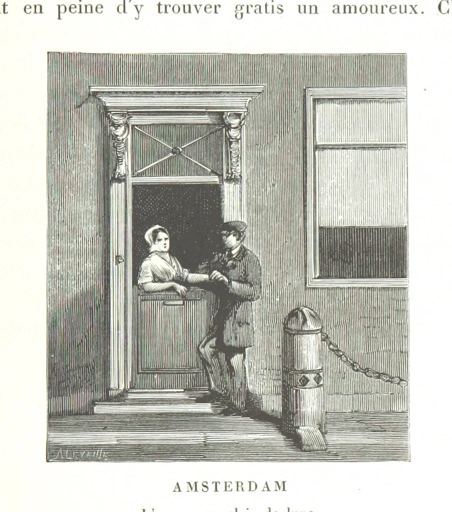 An illustration from Amsterdam et Venise. Ouvrage enrichi de sept eauxfortes par MM. L. Flameng et Gaucherel, et de cent vingt-quatre gravures sur bois, 1876, leaf 359