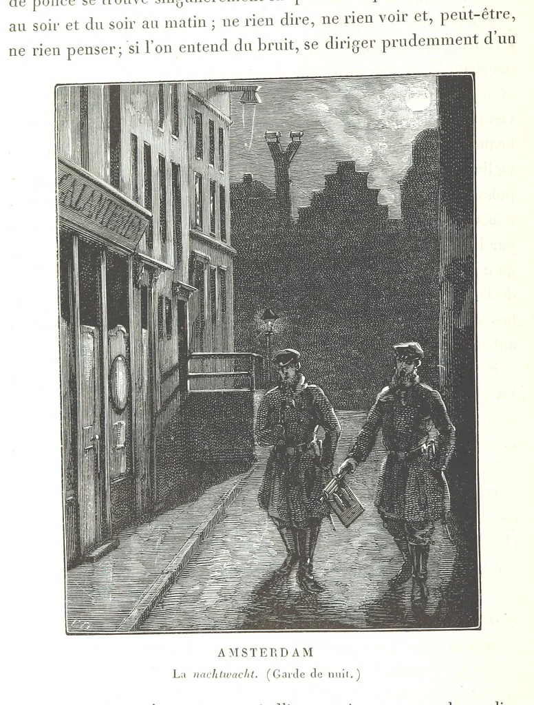 An illustration from Amsterdam et Venise. Ouvrage enrichi de sept eauxfortes par MM. L. Flameng et Gaucherel, et de cent vingt-quatre gravures sur bois, 1876, leaf 366