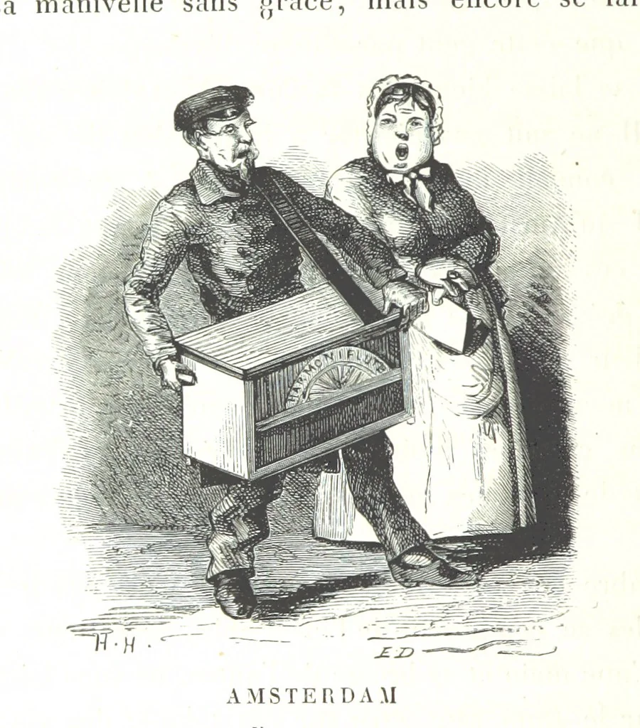 An illustration from Amsterdam et Venise. Ouvrage enrichi de sept eauxfortes par MM. L. Flameng et Gaucherel, et de cent vingt-quatre gravures sur bois, 1876, leaf 370