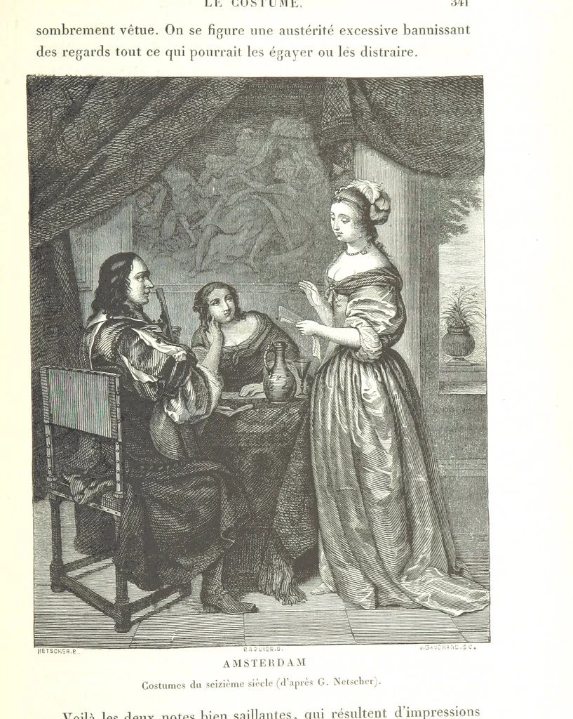 An illustration from Amsterdam et Venise. Ouvrage enrichi de sept eauxfortes par MM. L. Flameng et Gaucherel, et de cent vingt-quatre gravures sur bois, 1876, leaf 375