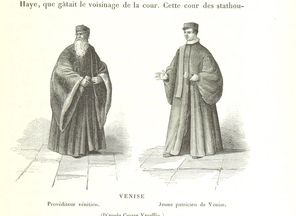 An illustration from Amsterdam et Venise. Ouvrage enrichi de sept eauxfortes par MM. L. Flameng et Gaucherel, et de cent vingt-quatre gravures sur bois, 1876, leaf 383