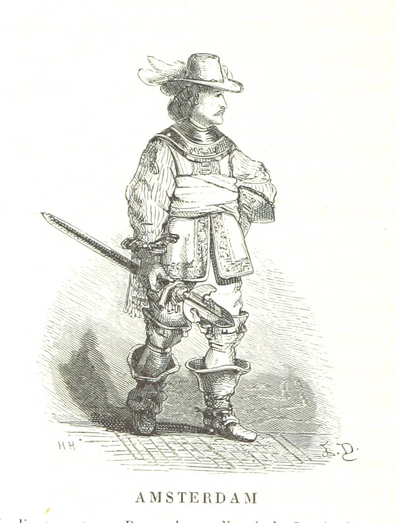 An illustration from Amsterdam et Venise. Ouvrage enrichi de sept eauxfortes par MM. L. Flameng et Gaucherel, et de cent vingt-quatre gravures sur bois, 1876, leaf 392