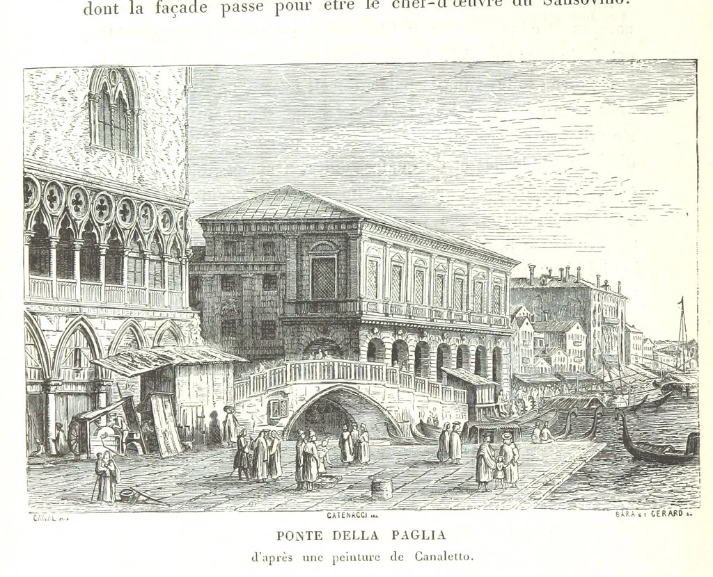 An illustration from Amsterdam et Venise. Ouvrage enrichi de sept eauxfortes par MM. L. Flameng et Gaucherel, et de cent vingt-quatre gravures sur bois, 1876, leaf 48