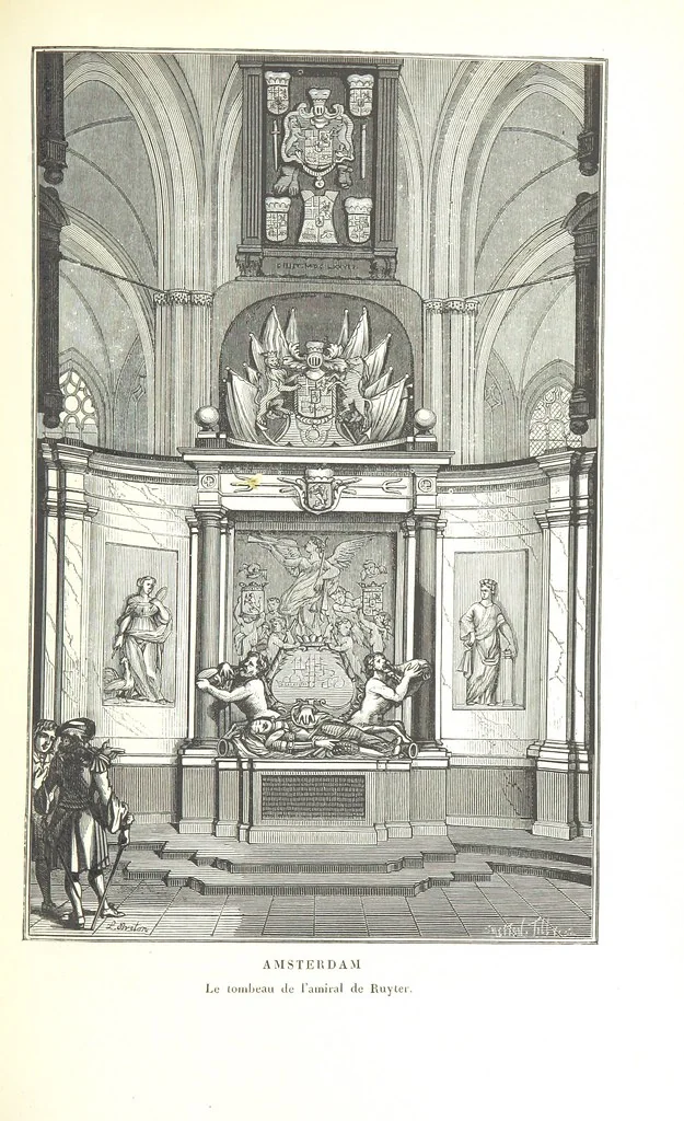 An illustration from Amsterdam et Venise. Ouvrage enrichi de sept eauxfortes par MM. L. Flameng et Gaucherel, et de cent vingt-quatre gravures sur bois, 1876, leaf 495
