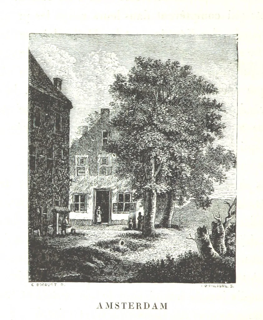 An illustration from Amsterdam et Venise. Ouvrage enrichi de sept eauxfortes par MM. L. Flameng et Gaucherel, et de cent vingt-quatre gravures sur bois, 1876, leaf 512