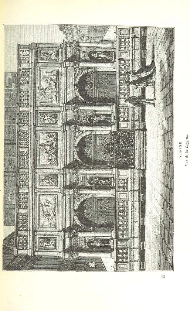 An illustration from Amsterdam et Venise. Ouvrage enrichi de sept eauxfortes par MM. L. Flameng et Gaucherel, et de cent vingt-quatre gravures sur bois, 1876, leaf 531