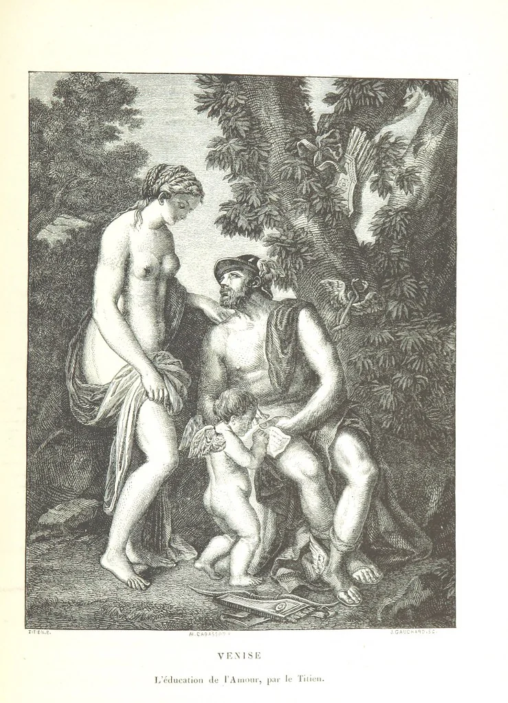An illustration from Amsterdam et Venise. Ouvrage enrichi de sept eauxfortes par MM. L. Flameng et Gaucherel, et de cent vingt-quatre gravures sur bois, 1876, leaf 573