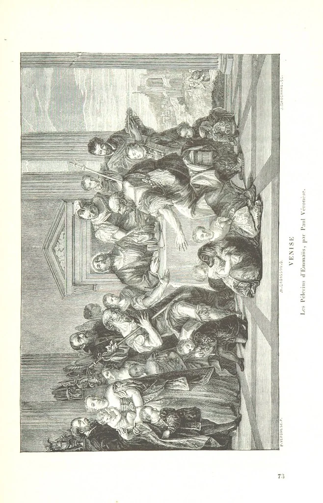 An illustration from Amsterdam et Venise. Ouvrage enrichi de sept eauxfortes par MM. L. Flameng et Gaucherel, et de cent vingt-quatre gravures sur bois, 1876, leaf 613
