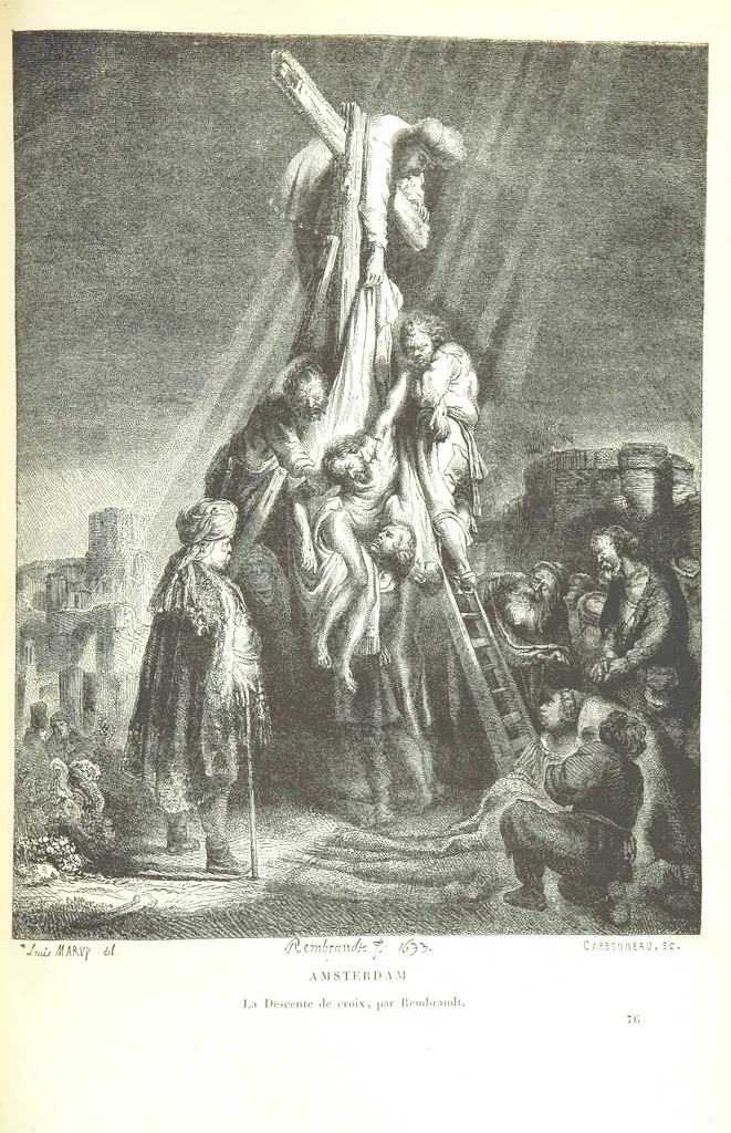 An illustration from Amsterdam et Venise. Ouvrage enrichi de sept eauxfortes par MM. L. Flameng et Gaucherel, et de cent vingt-quatre gravures sur bois, 1876, leaf 637