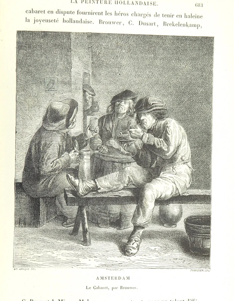 An illustration from Amsterdam et Venise. Ouvrage enrichi de sept eauxfortes par MM. L. Flameng et Gaucherel, et de cent vingt-quatre gravures sur bois, 1876, leaf 649