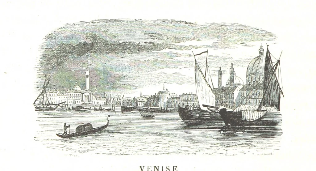 An illustration from Amsterdam et Venise. Ouvrage enrichi de sept eauxfortes par MM. L. Flameng et Gaucherel, et de cent vingt-quatre gravures sur bois, 1876, leaf 66