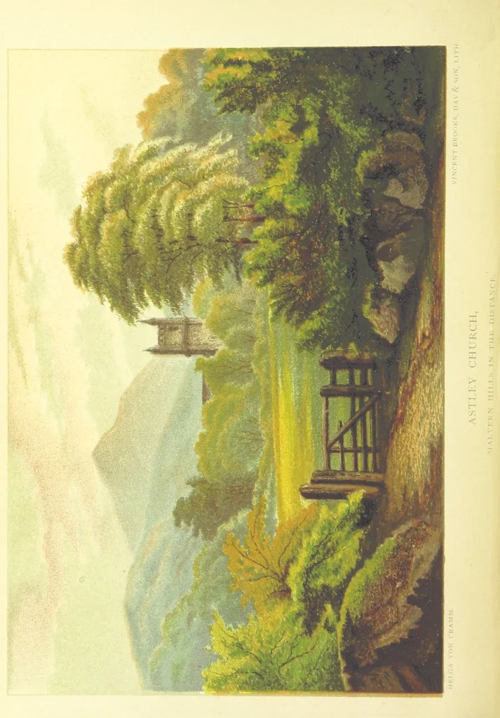 An illustration from Life Chords: comprising “Zenith,” “Loyal Responses,” and other poems. ... With ... illustrations by the Baroness H. von Cramm. [Edited by M. V. G. H., i.e. Maria V. G. Havergal, 1880, leaf 112