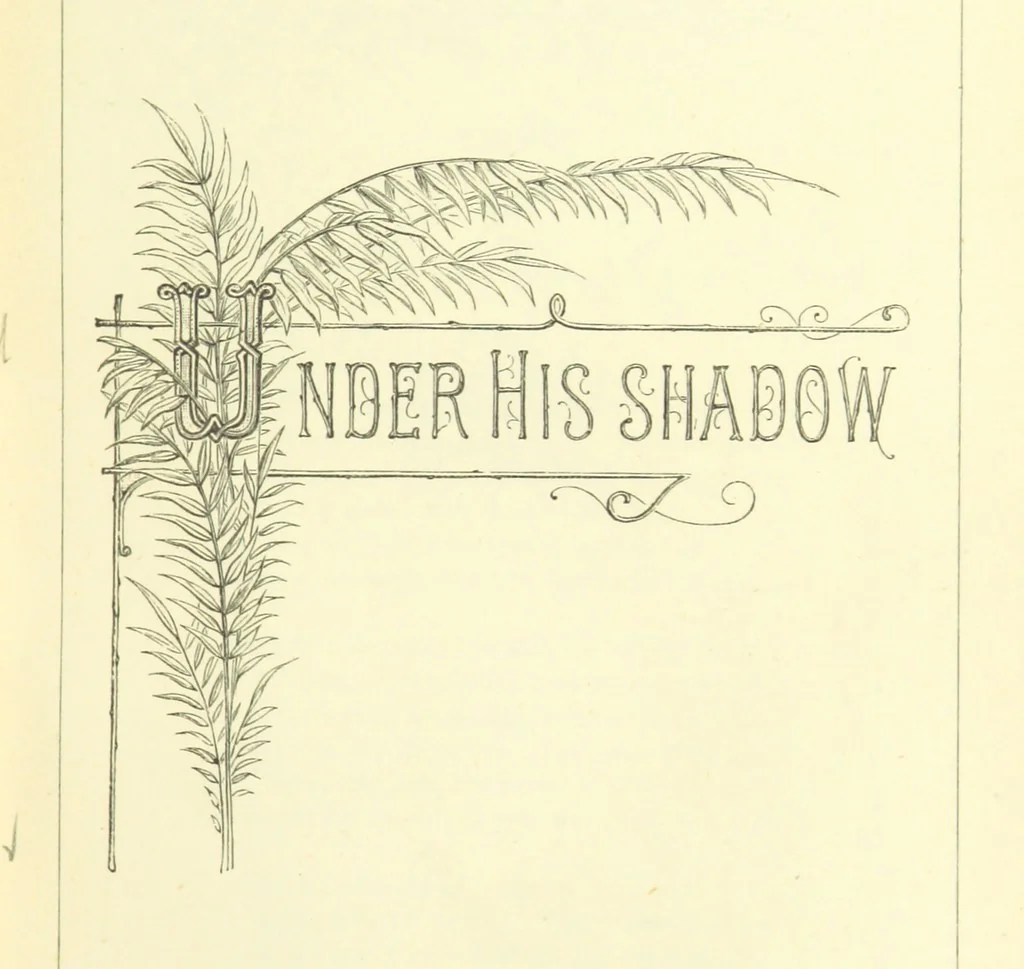 An illustration from Life Chords: comprising “Zenith,” “Loyal Responses,” and other poems. ... With ... illustrations by the Baroness H. von Cramm. [Edited by M. V. G. H., i.e. Maria V. G. Havergal, 1880, leaf 21