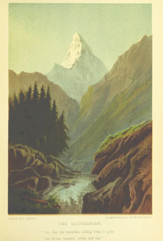 An illustration from Life Chords: comprising “Zenith,” “Loyal Responses,” and other poems. ... With ... illustrations by the Baroness H. von Cramm. [Edited by M. V. G. H., i.e. Maria V. G. Havergal, 1880, leaf 49