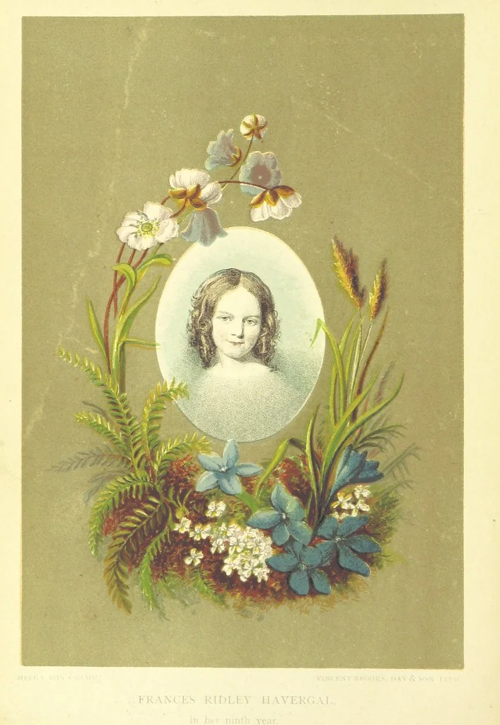 An illustration from Life Chords: comprising “Zenith,” “Loyal Responses,” and other poems. ... With ... illustrations by the Baroness H. von Cramm. [Edited by M. V. G. H., i.e. Maria V. G. Havergal, 1880, leaf 8