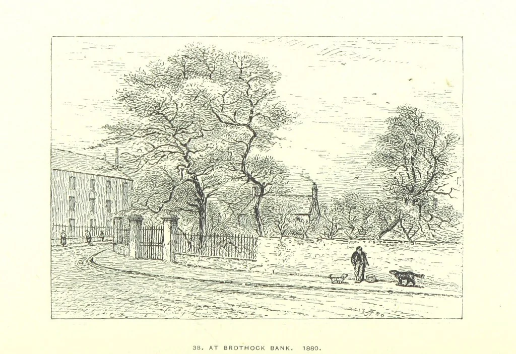An illustration from Aberbrothock illustrated. Being the Round O etchings in miniature by John Adam. ... With ... notes by G. Hay, 1886, leaf 142