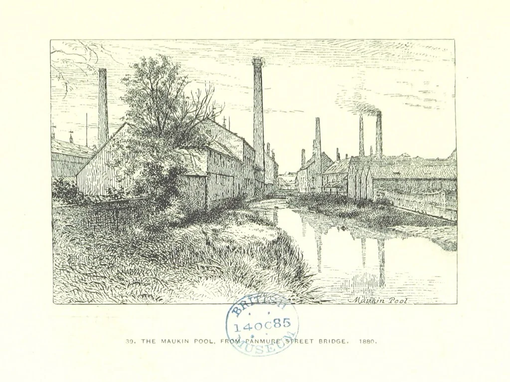 An illustration from Aberbrothock illustrated. Being the Round O etchings in miniature by John Adam. ... With ... notes by G. Hay, 1886, leaf 143