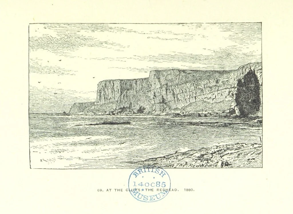 An illustration from Aberbrothock illustrated. Being the Round O etchings in miniature by John Adam. ... With ... notes by G. Hay, 1886, leaf 173