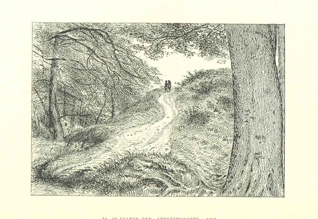 An illustration from Aberbrothock illustrated. Being the Round O etchings in miniature by John Adam. ... With ... notes by G. Hay, 1886, leaf 178