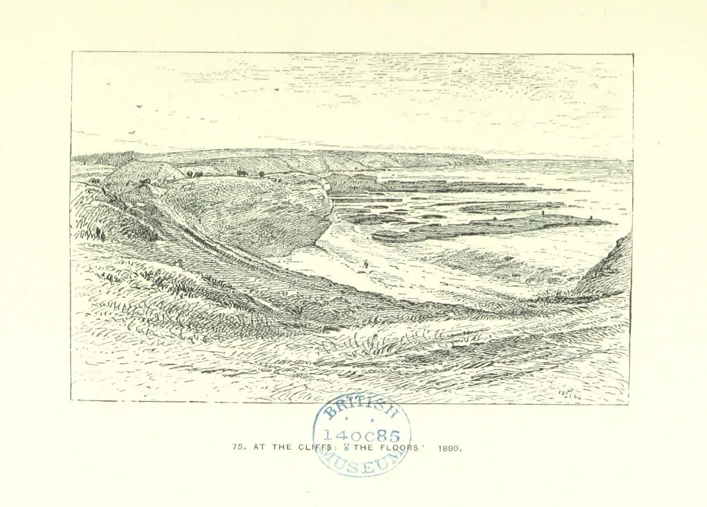 An illustration from Aberbrothock illustrated. Being the Round O etchings in miniature by John Adam. ... With ... notes by G. Hay, 1886, leaf 179