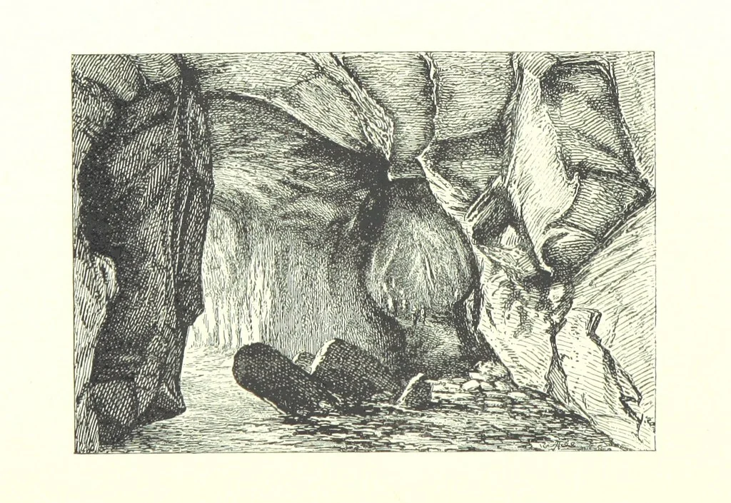 An illustration from Aberbrothock illustrated. Being the Round O etchings in miniature by John Adam. ... With ... notes by G. Hay, 1886, leaf 186