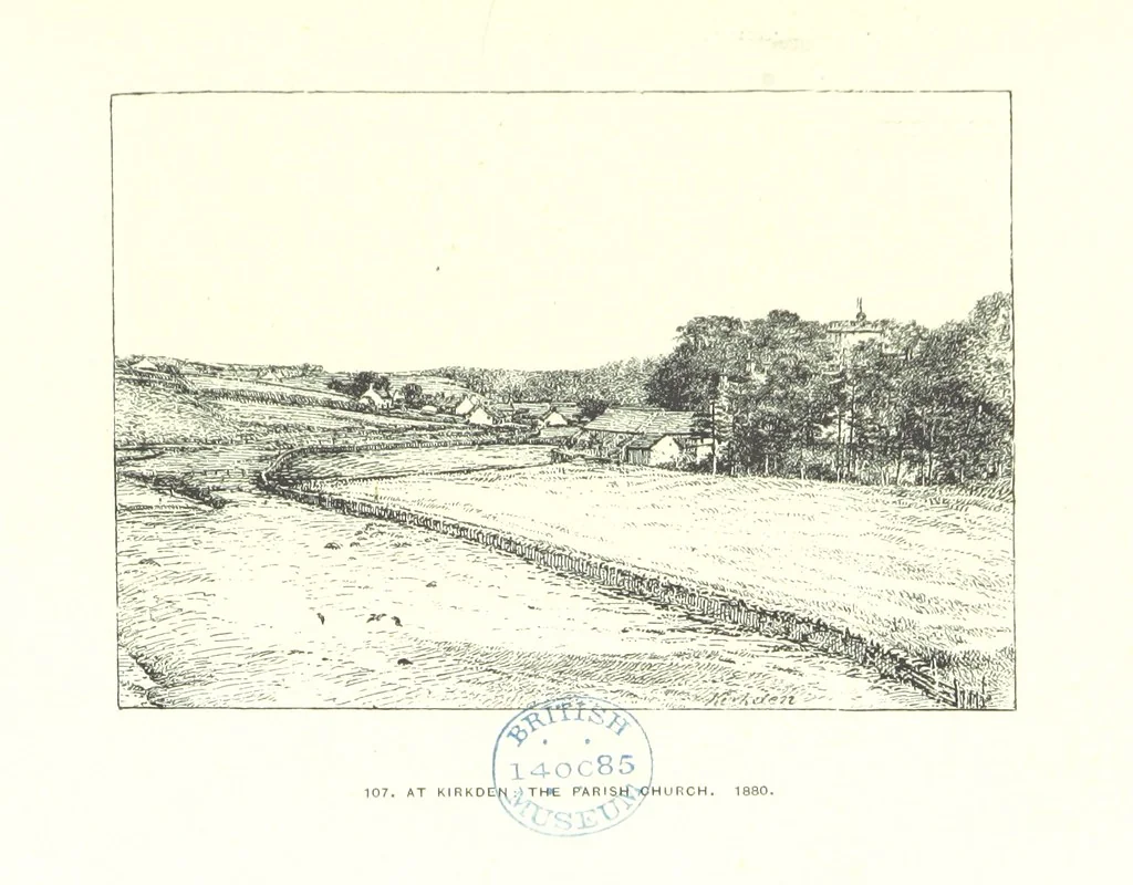 An illustration from Aberbrothock illustrated. Being the Round O etchings in miniature by John Adam. ... With ... notes by G. Hay, 1886, leaf 211