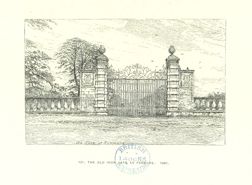 An illustration from Aberbrothock illustrated. Being the Round O etchings in miniature by John Adam. ... With ... notes by G. Hay, 1886, leaf 225
