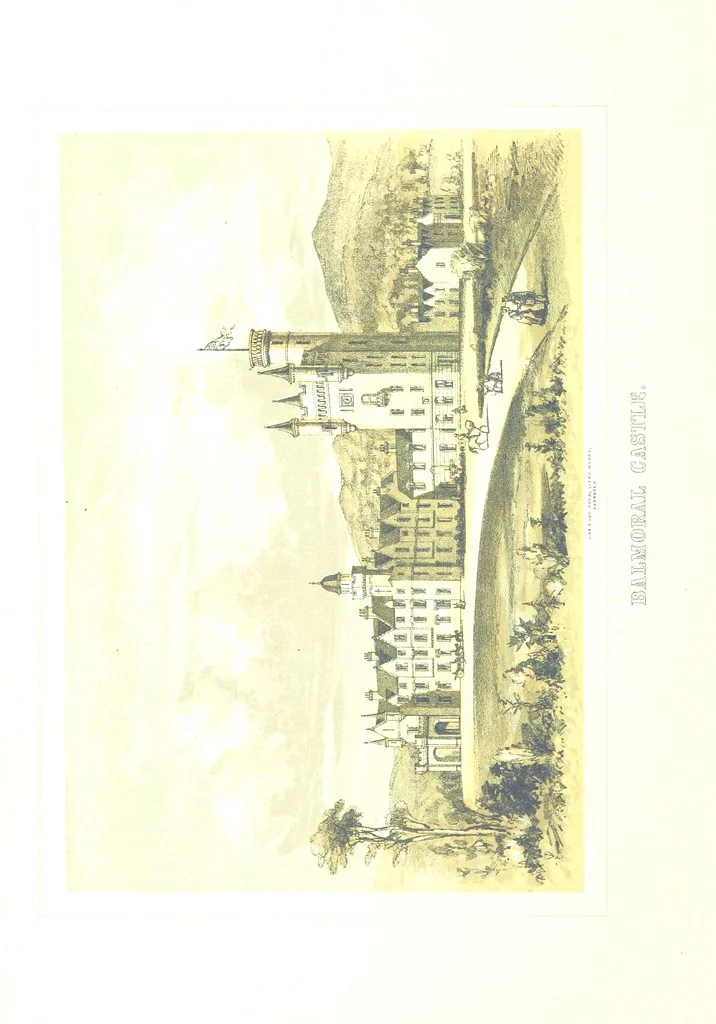 An illustration from The Scenery of the Dee, with pen and pencil. Illustrated by A. Gibb ..., further illustrated and described by J. M. H, 1884, leaf 12