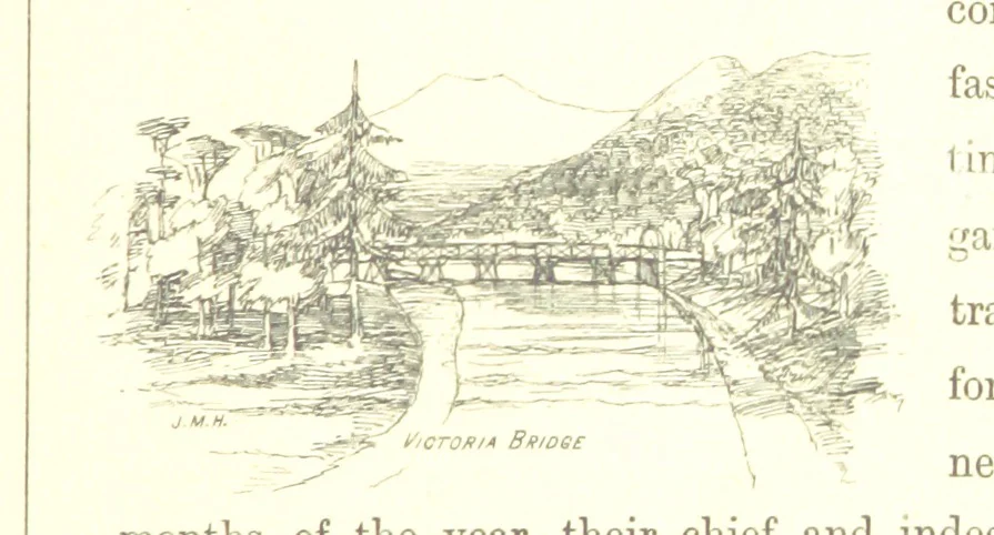 An illustration from The Scenery of the Dee, with pen and pencil. Illustrated by A. Gibb ..., further illustrated and described by J. M. H, 1884, leaf 141
