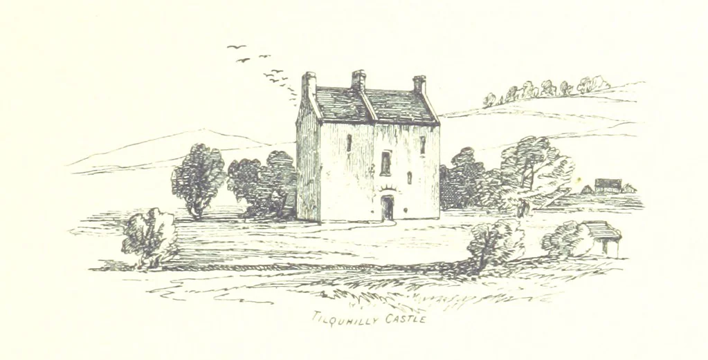An illustration from The Scenery of the Dee, with pen and pencil. Illustrated by A. Gibb ..., further illustrated and described by J. M. H, 1884, leaf 21