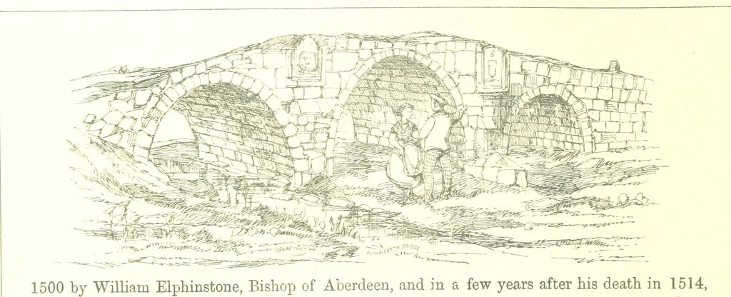 An illustration from The Scenery of the Dee, with pen and pencil. Illustrated by A. Gibb ..., further illustrated and described by J. M. H, 1884, leaf 32