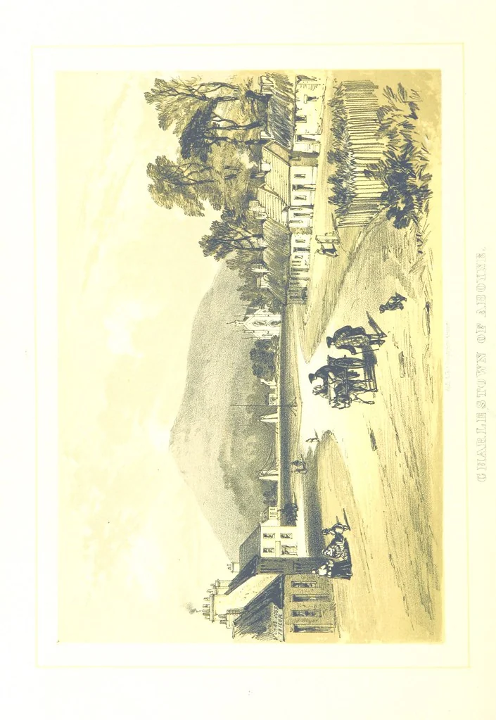 An illustration from The Scenery of the Dee, with pen and pencil. Illustrated by A. Gibb ..., further illustrated and described by J. M. H, 1884, leaf 66