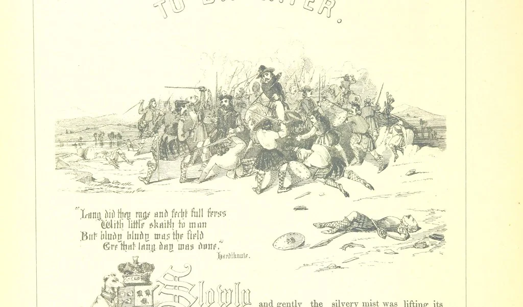 An illustration from The Scenery of the Dee, with pen and pencil. Illustrated by A. Gibb ..., further illustrated and described by J. M. H, 1884, leaf 68