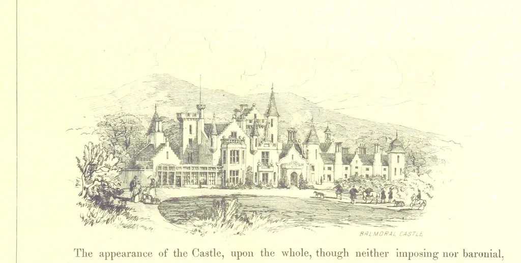 An illustration from The Scenery of the Dee, with pen and pencil. Illustrated by A. Gibb ..., further illustrated and described by J. M. H, 1884, leaf 89