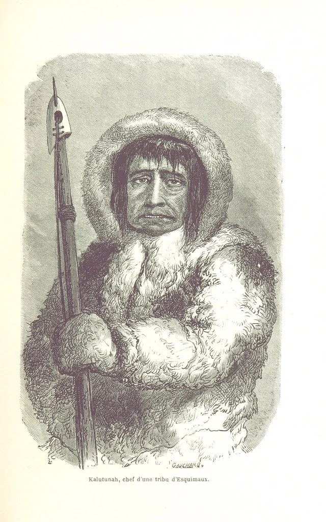 An illustration from La Mer Libre du Pole ... Traduit de l'Anglais et accompagné de notes ... par F. de Lanoye. Ouvrage illustré de 70 gravures, etc, 1868, leaf 297