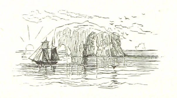 An illustration from La Mer Libre du Pole ... Traduit de l'Anglais et accompagné de notes ... par F. de Lanoye. Ouvrage illustré de 70 gravures, etc, 1868, leaf 46