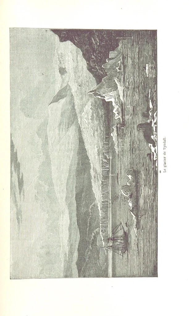 An illustration from La Mer Libre du Pole ... Traduit de l'Anglais et accompagné de notes ... par F. de Lanoye. Ouvrage illustré de 70 gravures, etc, 1868, leaf 487