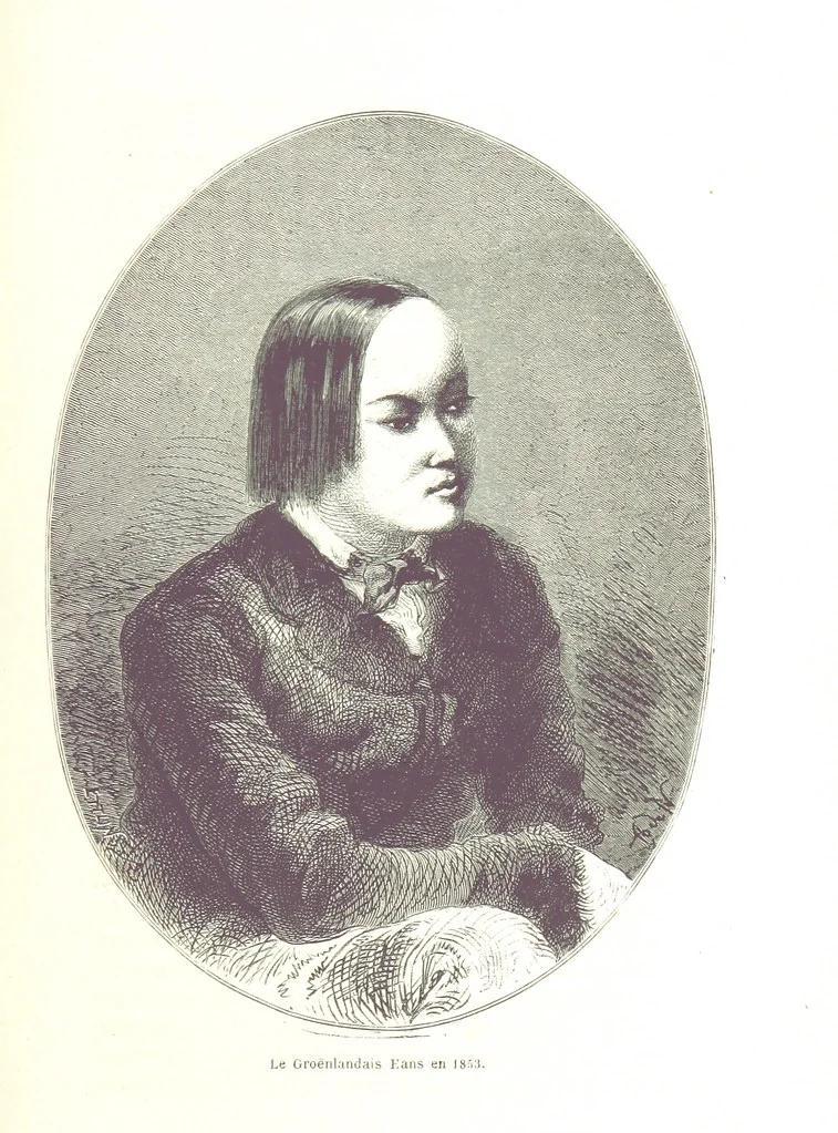 An illustration from La Mer Libre du Pole ... Traduit de l'Anglais et accompagné de notes ... par F. de Lanoye. Ouvrage illustré de 70 gravures, etc, 1868, leaf 99