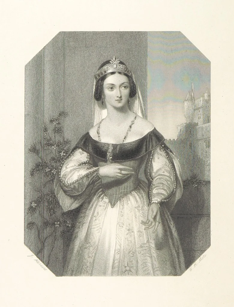 An illustration from The Shakspeare Gallery, containing the principal female characters in the plays of the great poet. Engraved ... from drawings by the first artists, under the superintendence of C. H. [With portions of the text, 1836, leaf 122
