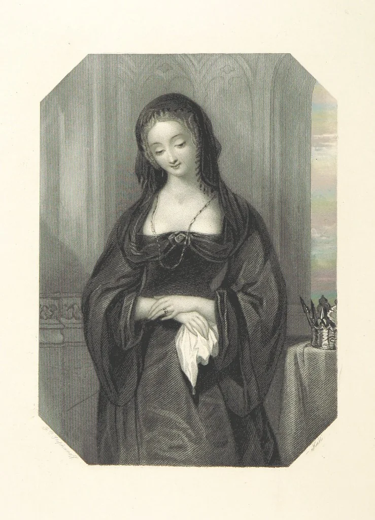 An illustration from The Shakspeare Gallery, containing the principal female characters in the plays of the great poet. Engraved ... from drawings by the first artists, under the superintendence of C. H. [With portions of the text, 1836, leaf 126